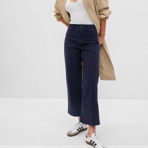 Gap High Rise Stride Khakis with Washwell